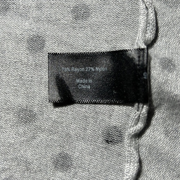 Lane Bryant Polka Dot Cardigan Waterfall - Picture 7 of 7